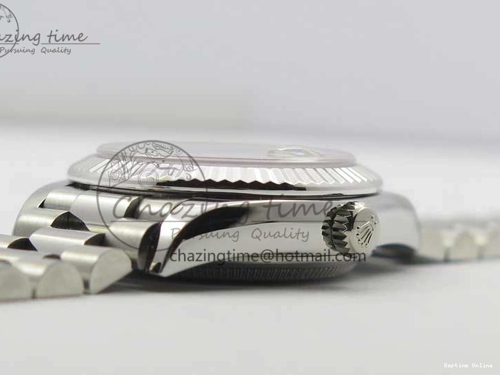 0115 GoodFit Datejust 31mm 278275 SS BP Maker Best Edition Gray Stick Markers Dial on SS President Bracelet 3089